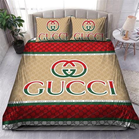 gucci bedding set|luxury bedding sets gucci.